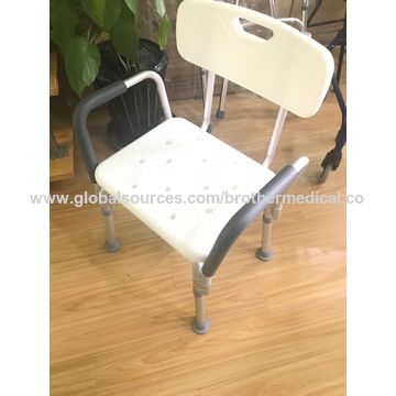 Buy Wholesale China Aluminum Shower Chair With Seat Cushion For