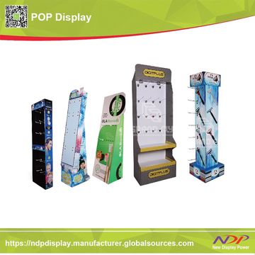 China POP Cardboard Counter Display With Four Grid,Cardboard Paper ...