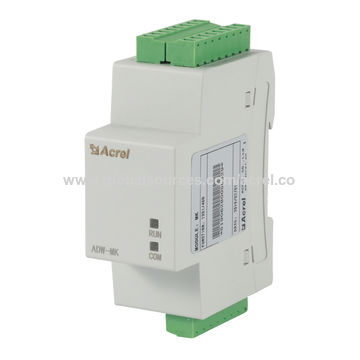 China Din rail 3 phase 4 wire multiloop power meter with switching ...