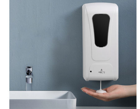 Whole China Hot Automatic Foam Portable Touchless Sensor Liquid Hand Sanitizer Dispenser With Drip Tray Soap Stand Floor At Usd 5 9 Global Sources - Wall Mounted Automatic Hand Sanitizer Dispenser With Drip Tray