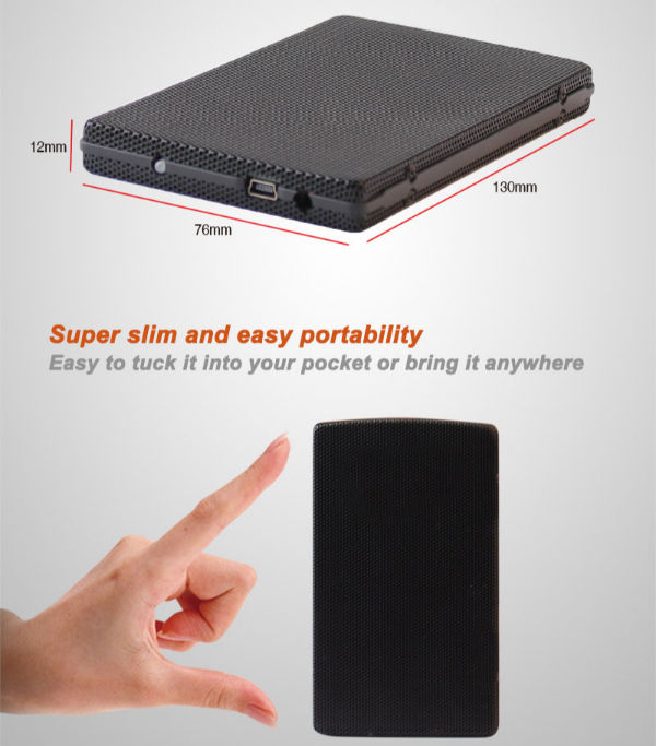 China Manufacture hdd enclosure 2.5 usb3.0 to SATA hard drive case on