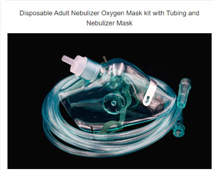 oxygen mask with nebulizer