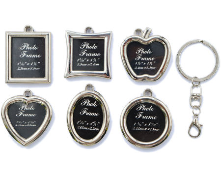 keychain photo frame favors