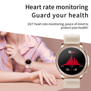 China 1.3" 360*360 Resolution IPS Full Touch Temperature heart rate blood pressure smart watches
