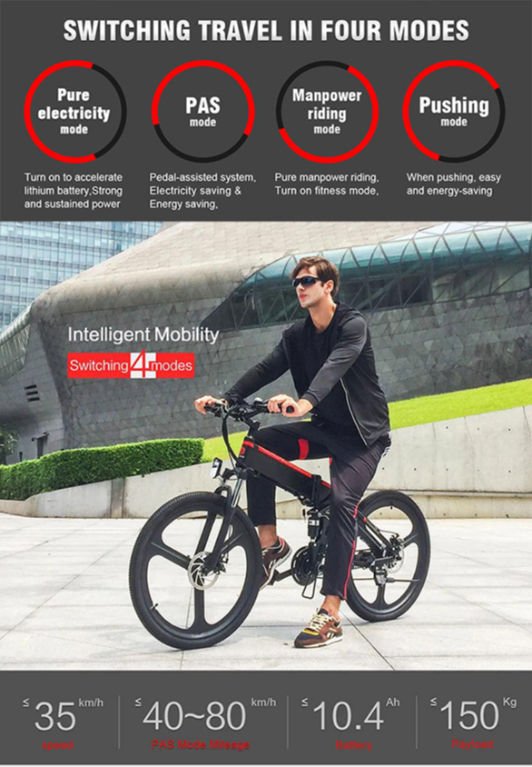 E-bike Eff Fat Folding Electric Bicycle 