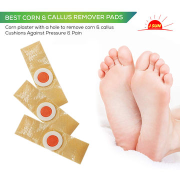 24 Pads Corn Remover Pads Toe Corn And Callus Removal Natural Foot