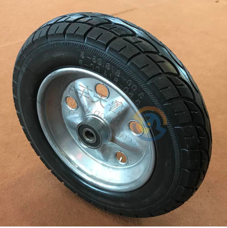 PU 14" Puncture Proof Solid Industrial Wheelbarrow Wheel Tyre 3.5-8 Light Weight 