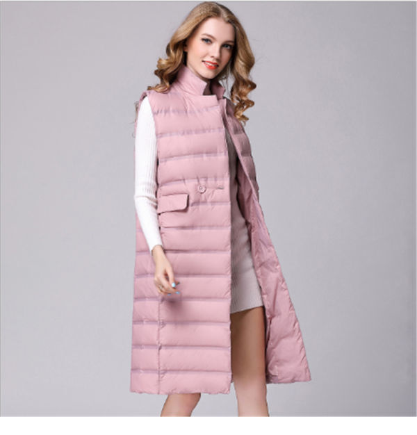 long down vest coat