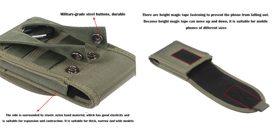 tactical mobile phone pouch