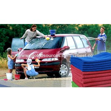 3 Chiffons Microfibre Voiture, Super Absorbant Chiffons De Polissage,  Polyvalent