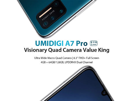 Global Umidigi A7 Pro To Android 10 4gb+64gb/128gb Octa Core