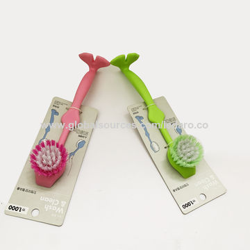 Doll Kitchen Scrub Brush Durable Girl Doll Shaped Deep Cleaning