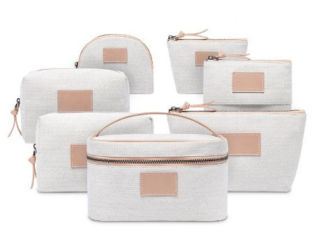 plain canvas makeup bag
