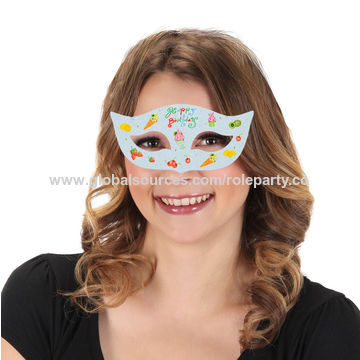 simple full face mask designs for girls