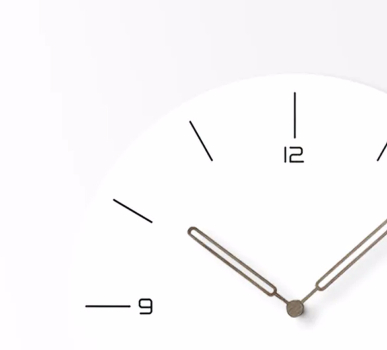 China Arabic Numerals Quiet Art Home Decoration Wall Clocks