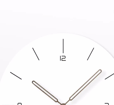 China Arabic Numerals Quiet Art Home Decoration Wall Clocks