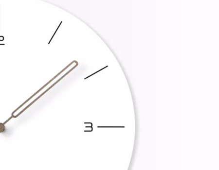 China Arabic Numerals Quiet Art Home Decoration Wall Clocks