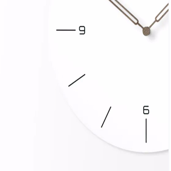 China Arabic Numerals Quiet Art Home Decoration Wall Clocks