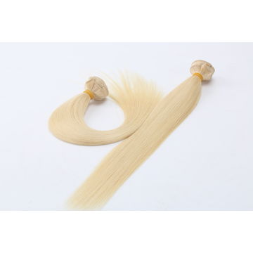 Extensiones de cabello liso Aohai, extensiones de cabello humano 613 rubio, cabello Remy de 8-30 ", precio al por mayor