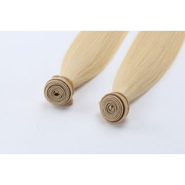 Extensiones de cabello liso Aohai, extensiones de cabello humano 613 rubio, cabello Remy de 8-30 ", precio al por mayor