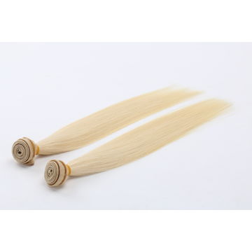 Extensiones de cabello liso Aohai, extensiones de cabello humano 613 rubio, cabello Remy de 8-30 ", precio al por mayor