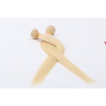 Extensiones de cabello liso Aohai, extensiones de cabello humano 613 rubio, cabello Remy de 8-30 ", precio al por mayor