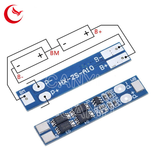 8A PCB Protection Circuit Board for 3.7V 18650 Li-ion lithium LiPo Batterie Cell 
