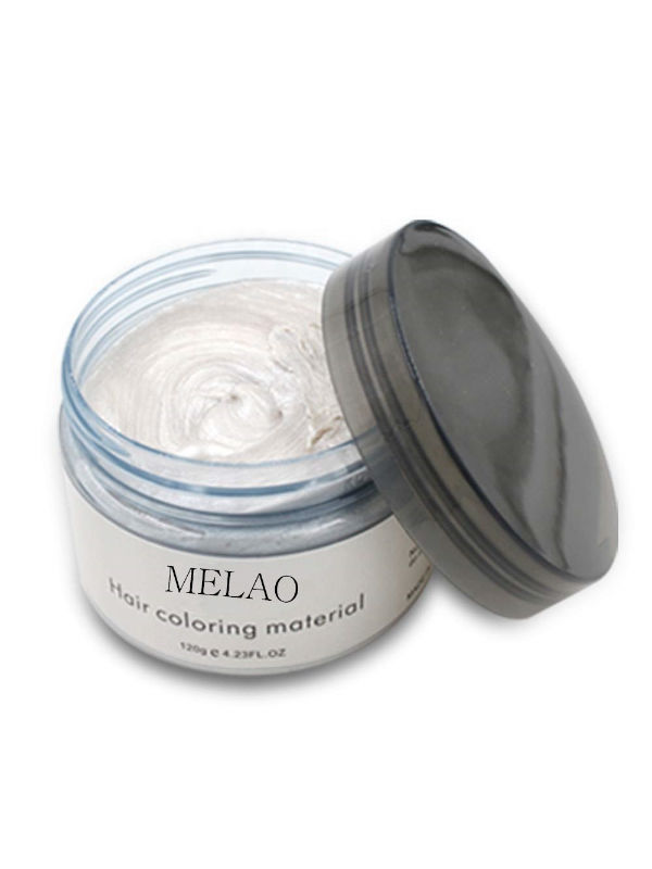 China Private label washable silver pink temporary hair color wax for