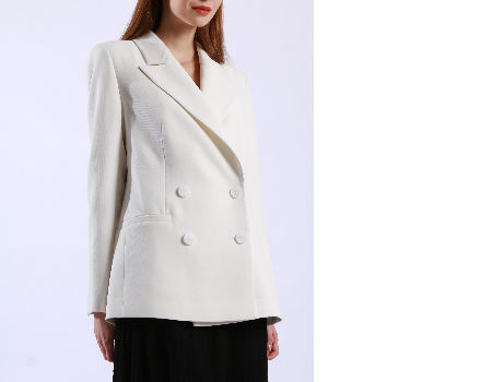 ladies white dress jacket