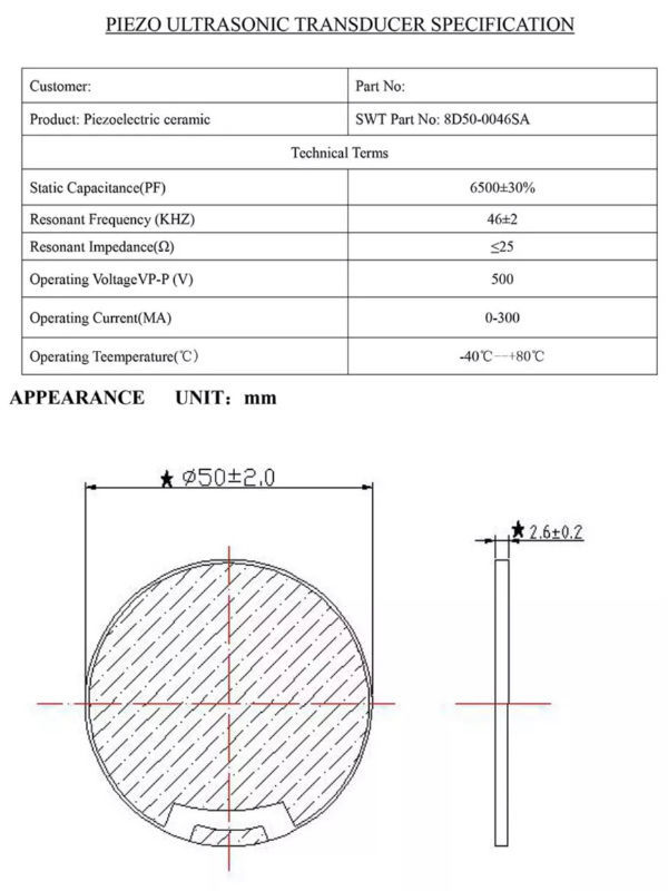 Hong Kong SAR Piezo Ultrasonic Transducer on Global Sources,Ultrasonic Transducer,Piezoelectric