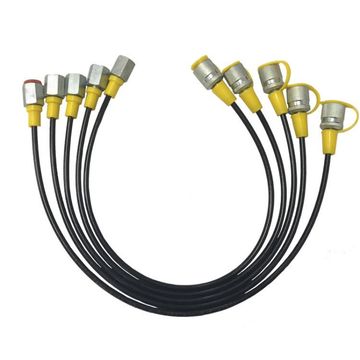Manguera de Prueba de Presión Hidráulica de 2.0m/6FT (M16*2-1/4BSP) Punto de Conexión para Pruebas