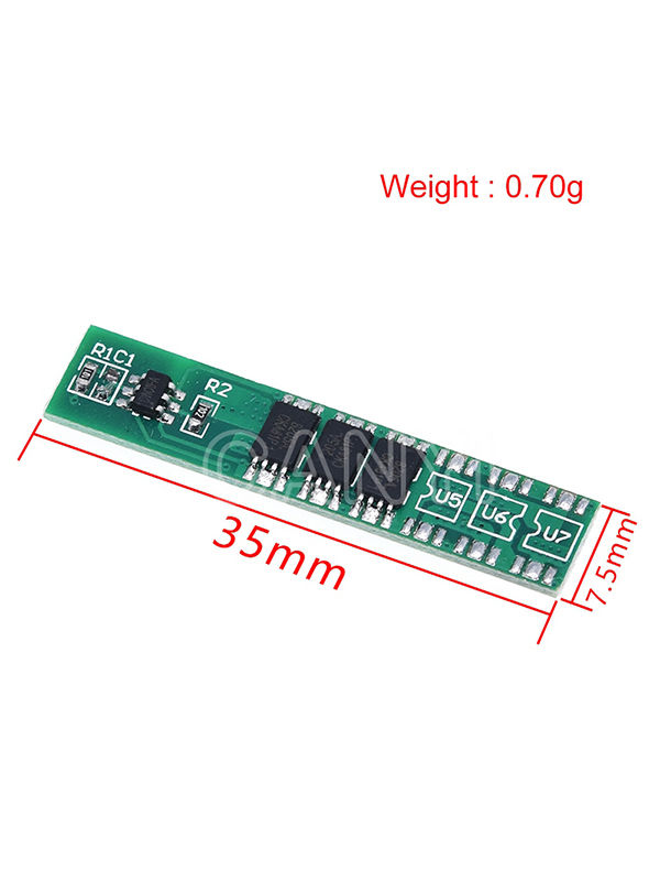 10 × 3 A 1 S 3.7 V BMS Charger protection board F/18650 Li-Ion Lithium Battery Cell 