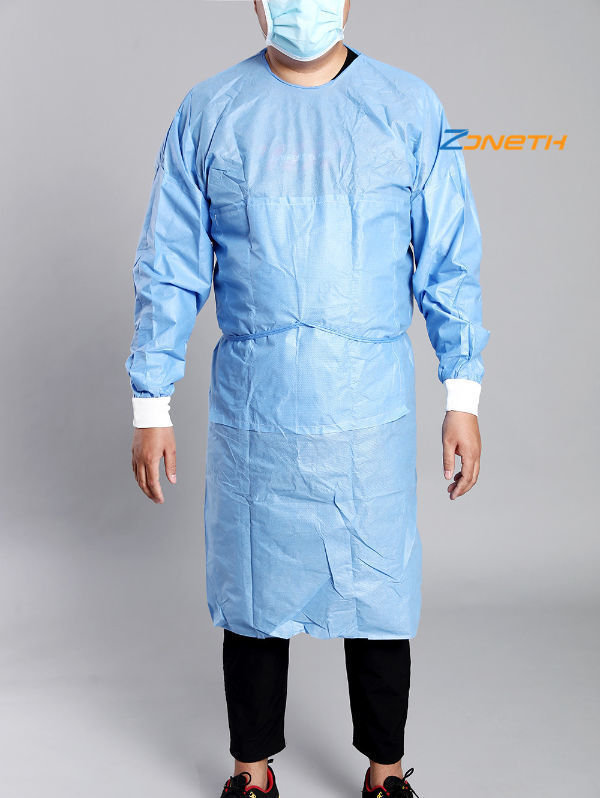 China 45gsm Sms Aami Level 2 Disposable Protective Wear Fda Approved