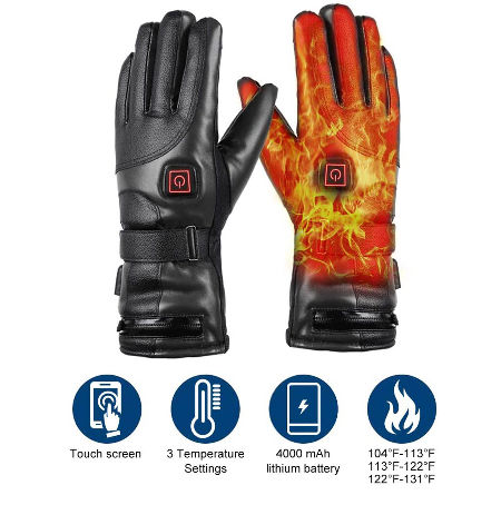 battery heated gloves