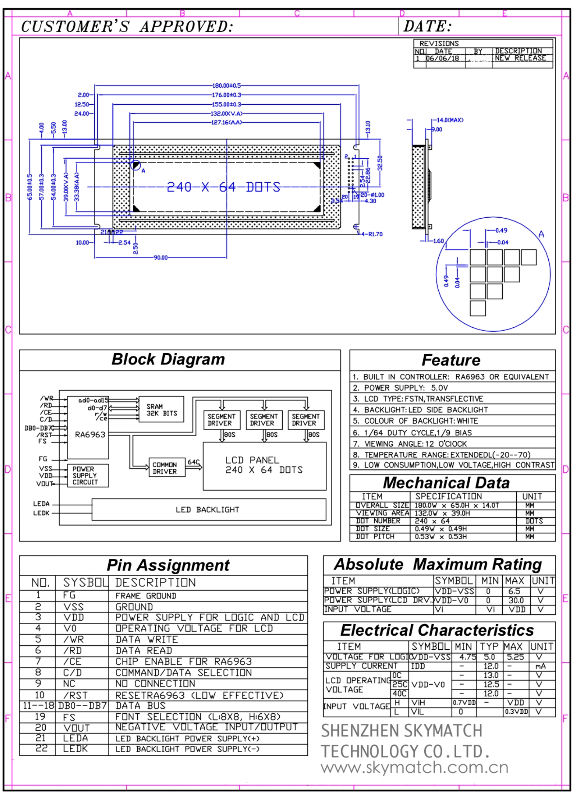 lcd module module diagram supplier
