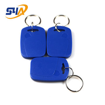China ID access control sensor keychain ID-EM-21 blue keychain on ...