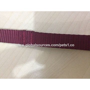 Correa para perros de nailon 100%, longitudes de 1,2 y 1,5 metros, diseños personalizados son bienvenidos.
