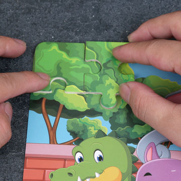 ChinaCustom Kids Wooden 3D Puzzle Jigsaw Toys For Children Cartoon ...