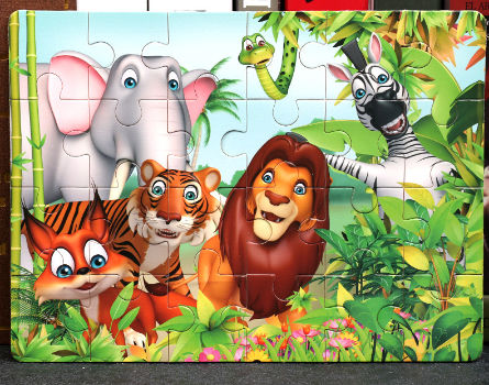 ChinaCustom Kids Wooden 3D Puzzle Jigsaw Toys For Children Cartoon ...
