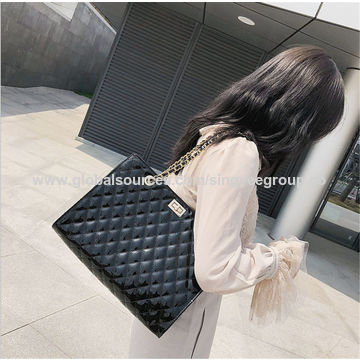 Black Luxury Handbags And Purse Women PU Leather Messenger Shoulder Bag  Plaid Female Crossbody Bag Tassel Quilted Brand