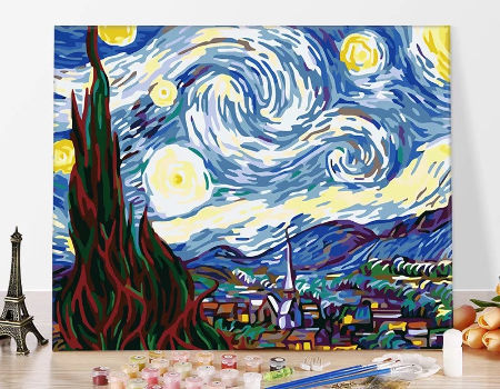 China Van Gogh Wall Art Diy Painting