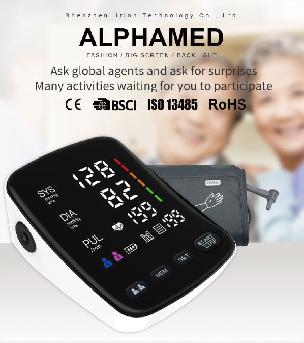 Alphamed Tensiometre Bluetooth Blood Pressure Monitor - China Alphamed Bood  Pressure Monitor, Bluetooth Blood Pressure Monitor