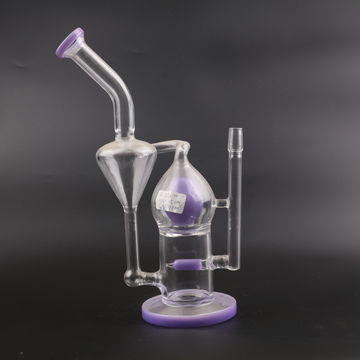 13.5inch Hookah Water Pipe Smoking Tornado Glass Bong Bubbler