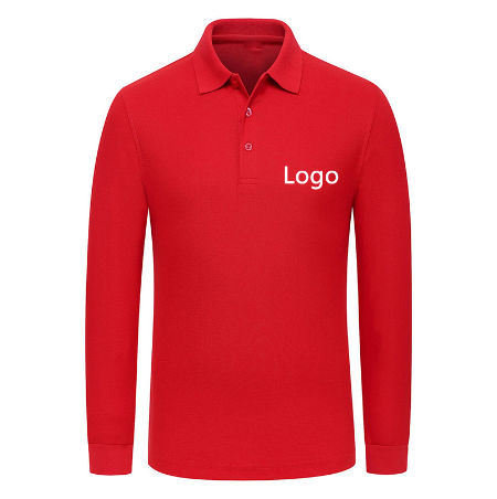 custom embroidered long sleeve polo shirts