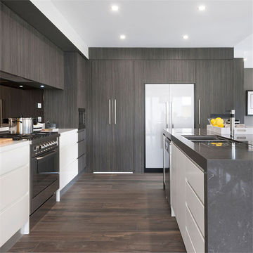 China Modular melamine kitchen cabinet for sale on Global Sources