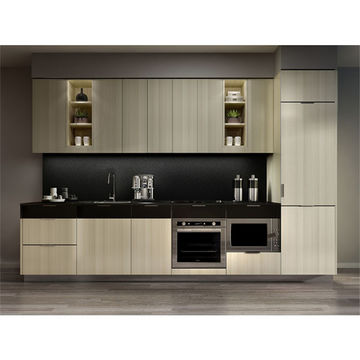 China Modular melamine kitchen cabinet for sale on Global Sources