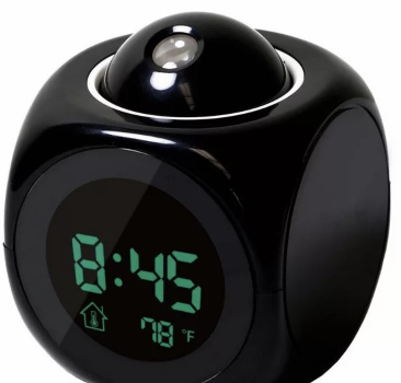 ChinaBacklight LED with humidity, temperature, sleepy alarm projection clock, multi function, DC power