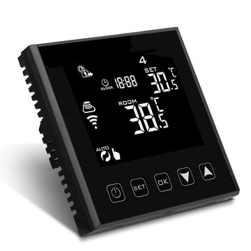 16A Electric Indoor Heating Thermostat with LCD Screen Room Temperature  Controller - China Room Thermostat, Floor Heating Thermostat