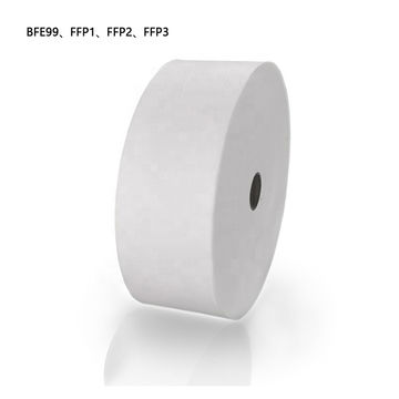 Polipropileno meltblown tela no tejida/filtro bfe99 derretido no tejido