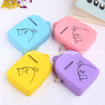 Monederos pequeños y lindos bolsos de silicona personalizados de moda 2020
